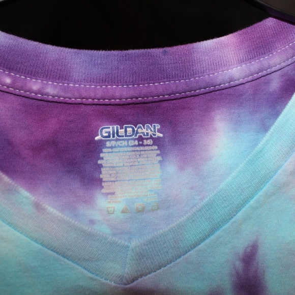 Gildan Hand Tie Dye T-Shirt - Picture 7 of 7